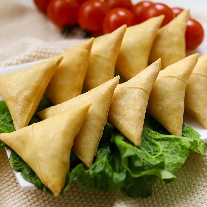 小兔吖霸蔬菜春卷400g 冷冻半成品油炸脆皮小吃 20粒/袋 蔬菜春卷400g*2+蔬菜咖喱角400g*2 京东折扣/优惠券