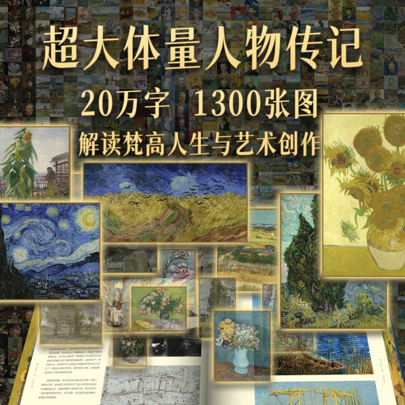 透明梵高 艺术的故事 生日表白礼物 复活梵高 私人艺术藏馆 艺术画传 小透明明著送礼必备精装收藏版 典藏版(包含全部藏品)
