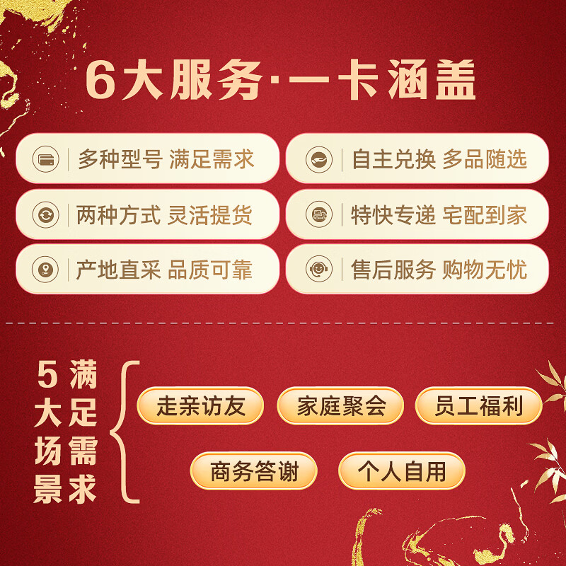 【礼券】蟹状元环球海鲜进口海鲜礼券礼盒春节年货大礼包 通提3288