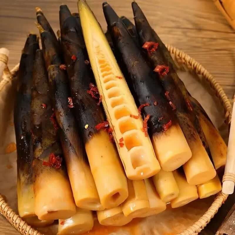 乐安竹笋手剥笋2025新货开袋即食竹笋新鲜嫩笋泡椒笋网红手撕笋休闲零食 20包混合口味【随机发】