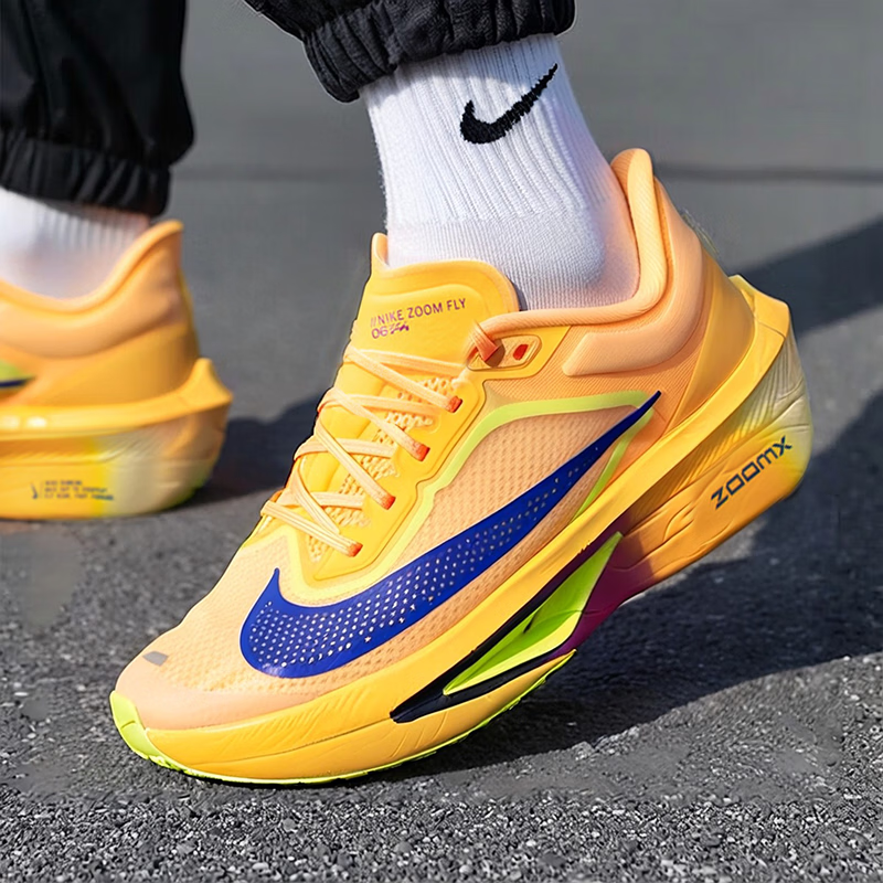 NIKE耐克男鞋2026夏季新款ZOOM FLY 6竞速公路运动鞋轻便透气跑步鞋 FN8454-800 43