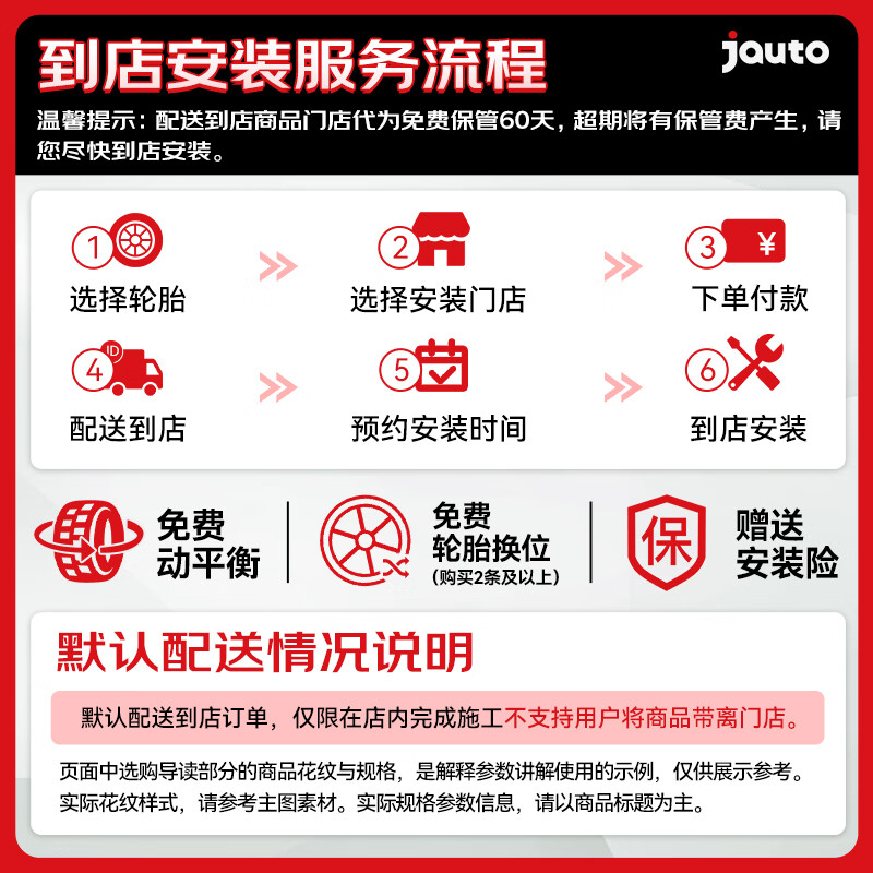 京安途JAUTO汽车轮胎 195/65R15 91H JDH03 适配新卡罗拉/新朗逸/别克