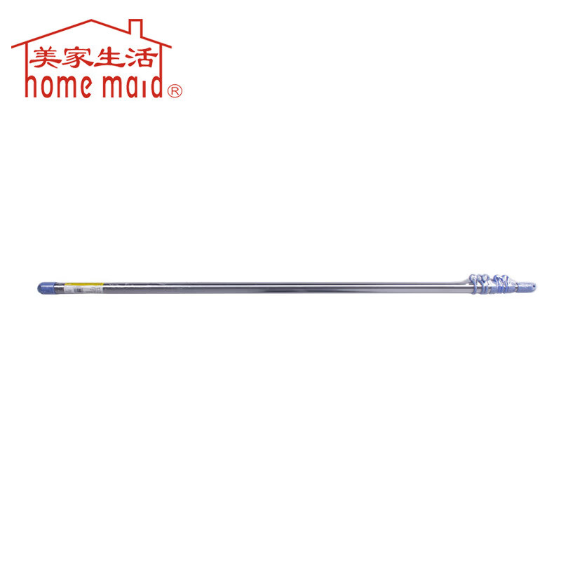 美家生活（home maid）不銹鋼復合管加厚三節(jié)伸縮伸縮桿伸縮衣架晾曬衣桿棋桿9828 天藍色