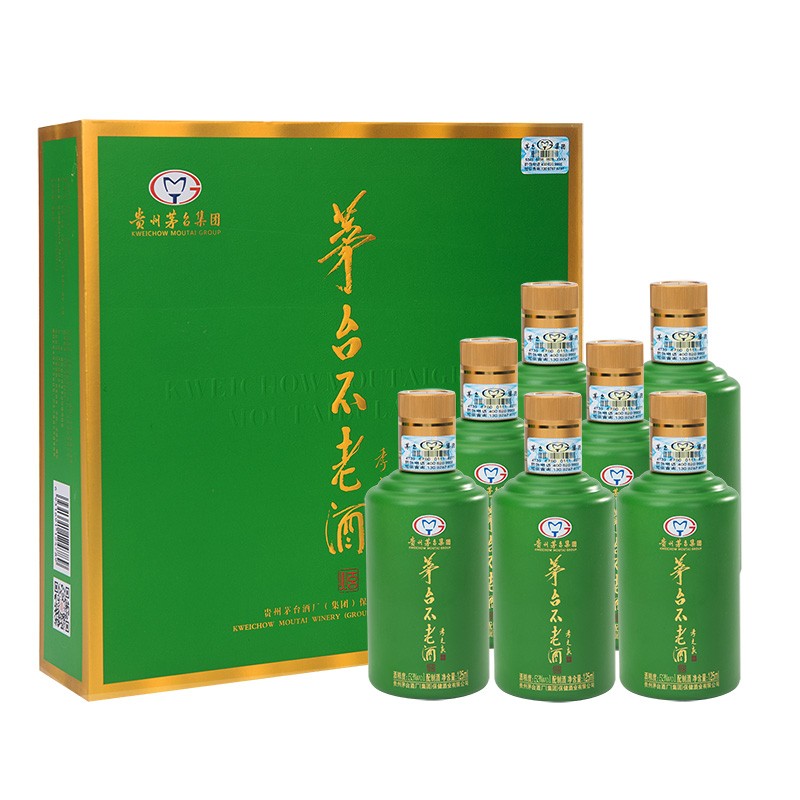 茅台(moutai)【酒厂授权】贵州茅台不老酒炫 53度酱香型配制酒 礼盒款