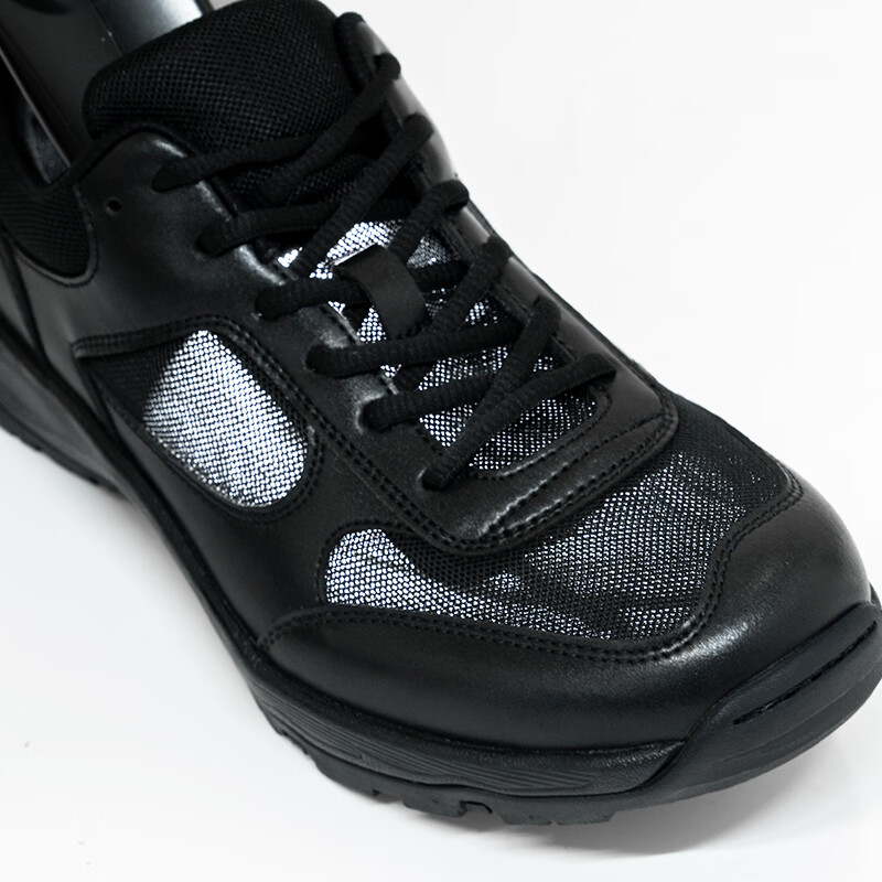 JWCP警网优选【男女同款】18款夏季网面作训鞋黑色低帮透气耐磨运动鞋 黑色 38 (240mm)