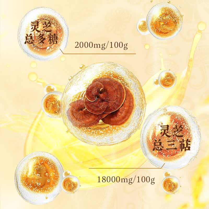 象记净养破壁灵芝孢子粉1克*60包（30日量） 中老年送长辈独立包装便携