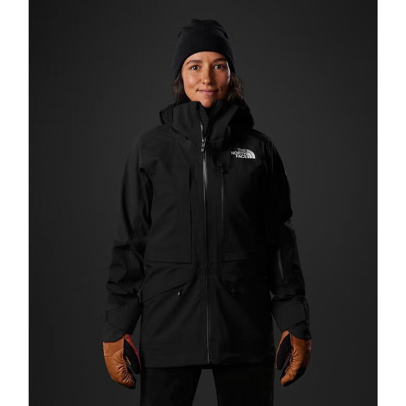 north face)summit series 女士户外防风透气冲锋衣连帽夹克外套 tnf
