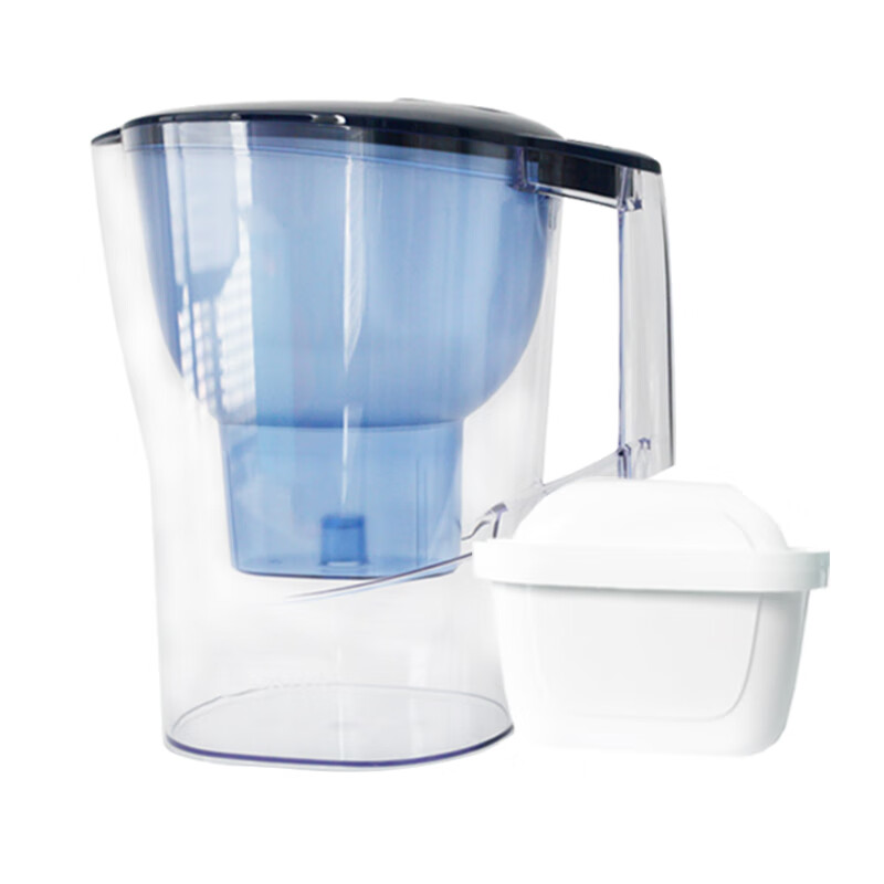 碧然德（BRITA）过滤净水器 家用滤水壶 净水壶Aluna光汐 3.5L蓝色1壶1芯