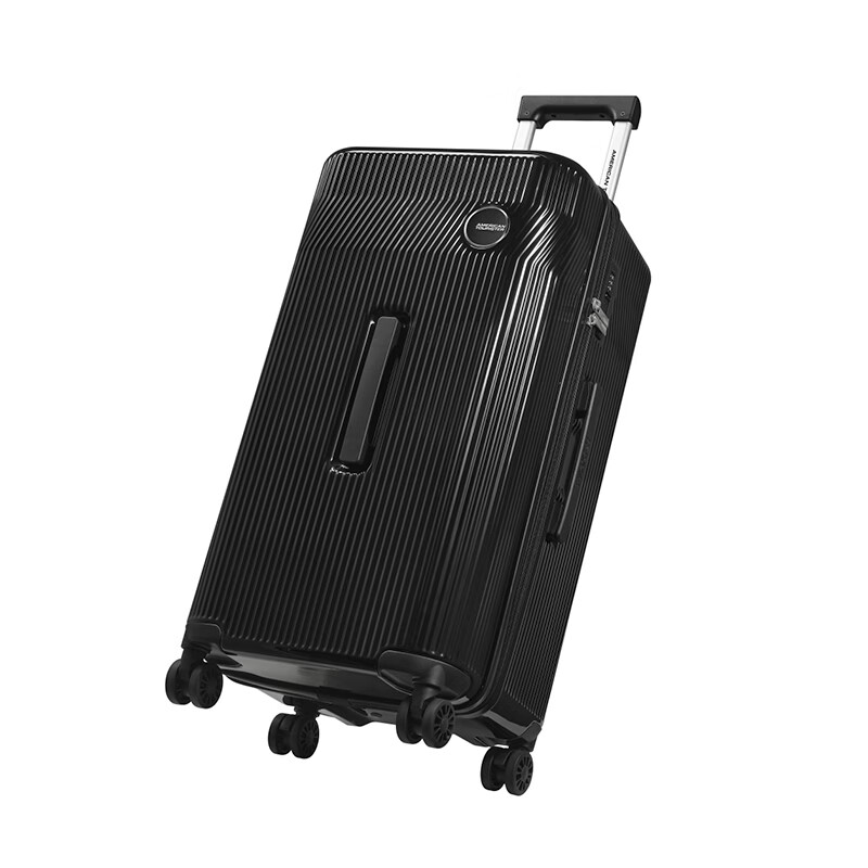 美旅(AMERICAN TOURISTER)新款上新时尚大容量拉杆箱登机箱密码锁密码箱26寸行李箱NA6*003 黑色 NA6*09003 26英寸