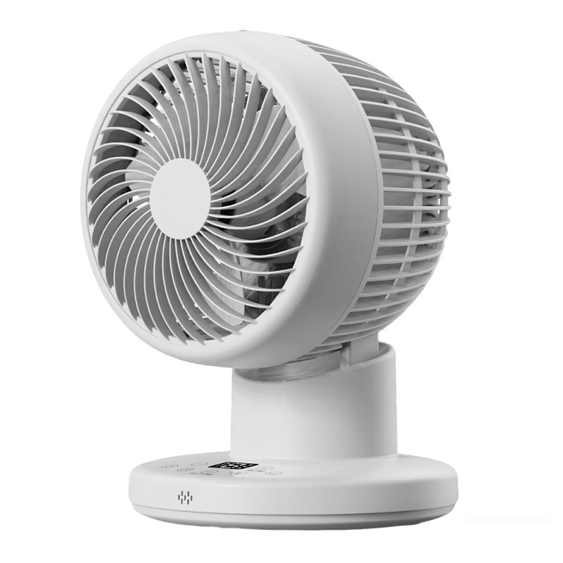 艾美特（AIRMATE）空气循环扇家用直流轻音节能电风扇桌面台式小风扇大风量便携宿舍摇头风扇换气风扇 FA15-RD251