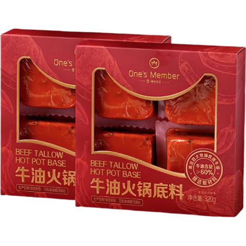 One's Member ţ�ͻ������ 80g*4��*2�� 20.9Ԫ