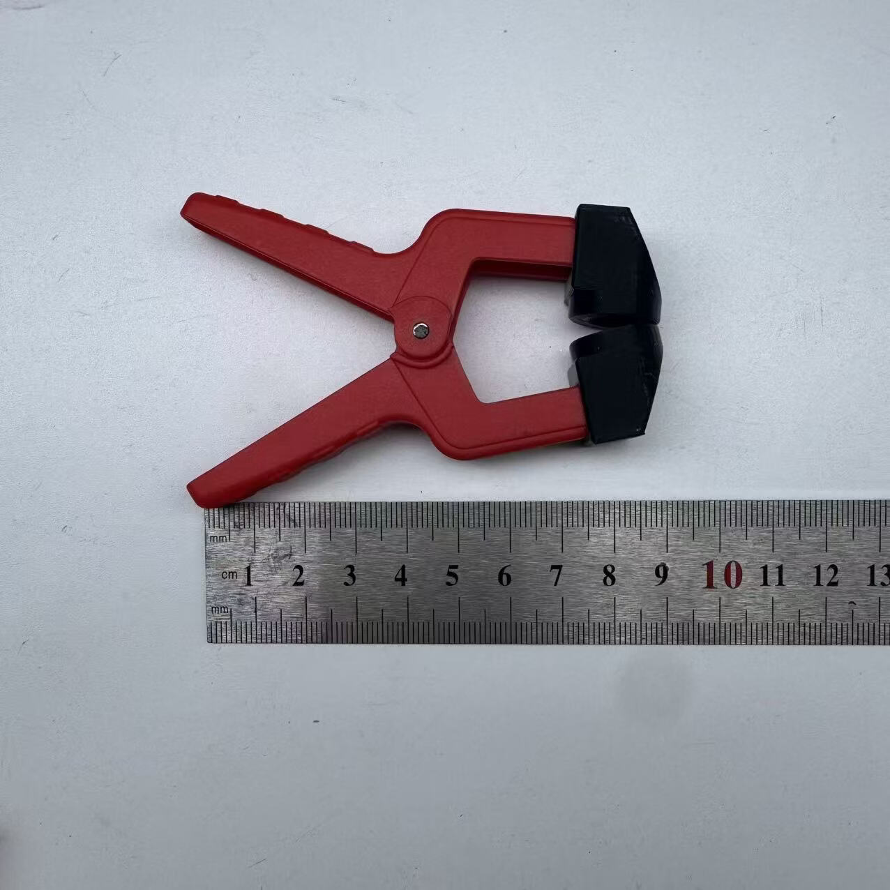 羽拳无患子固定夹开孔定位器手串方便工具红色 无患子开孔固定夹