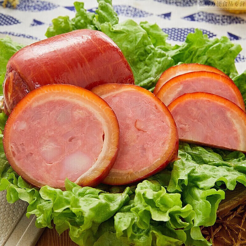 哈尔香 熏肘猪肘花 卤味熟 休闲食品 香熏肘下酒菜 酱香熏肘300g*2袋