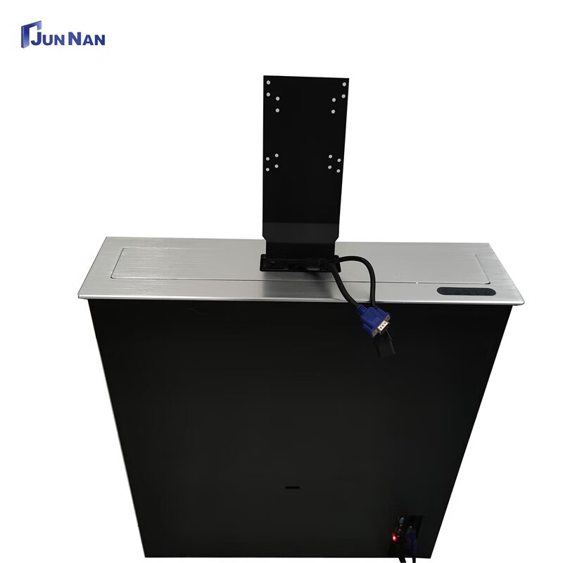 莎庭 君南智能会议桌升降显示器隐藏式液晶屏会议室无纸化办公会议