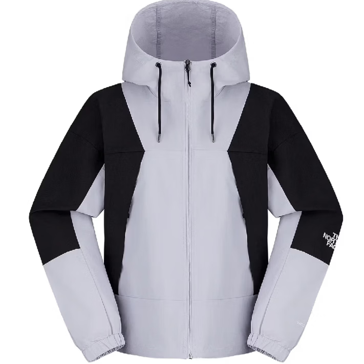 北面时尚百搭舒适柔软防风防泼水夹克外套女款淡紫色 淡紫色 L