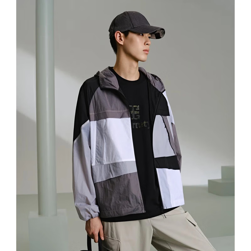 GXG男装 多款夹克合集 G24X212007花色连帽夹克 L