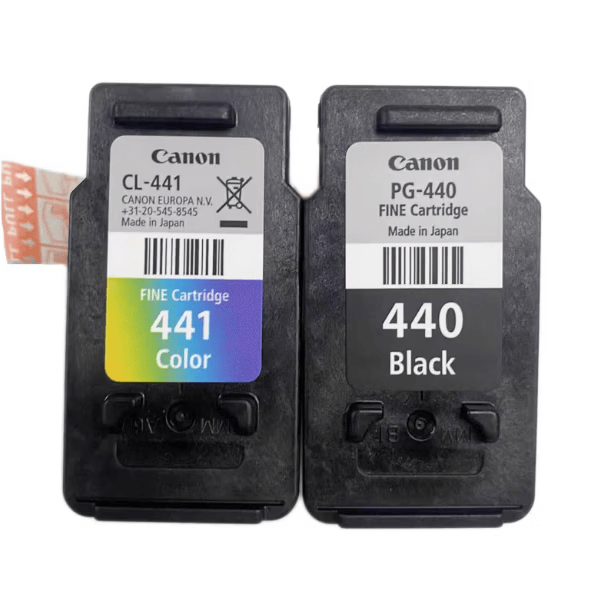 适用原装佳能PG440 CL441墨盒MG3640s 3540 TS5140 MX474连供墨水 440黑色+441彩色墨盒一套已打孔