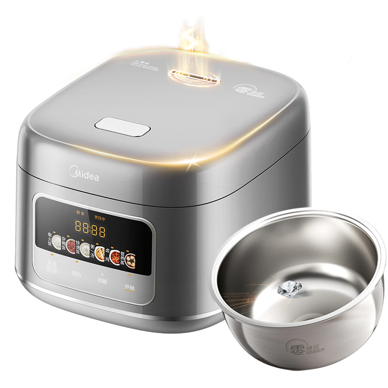 ���ĵ緹��0Ϳ���ڵ�316L����ֵ緹���������๦��һ�� ����3-4-5-6-8�� �������� �ϸǿɲ�ϴ ��ĸӤ���ڵ������ġ� 4L 226.99Ԫ