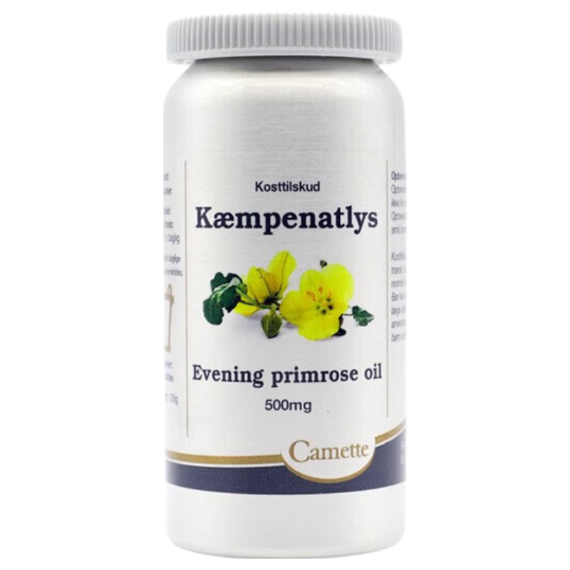 CAMETTE凱麥特月見草油膠囊 女性卵巢內(nèi)分泌失調(diào)經(jīng)期不適丹 Camette月見草油膠囊 180粒*1盒