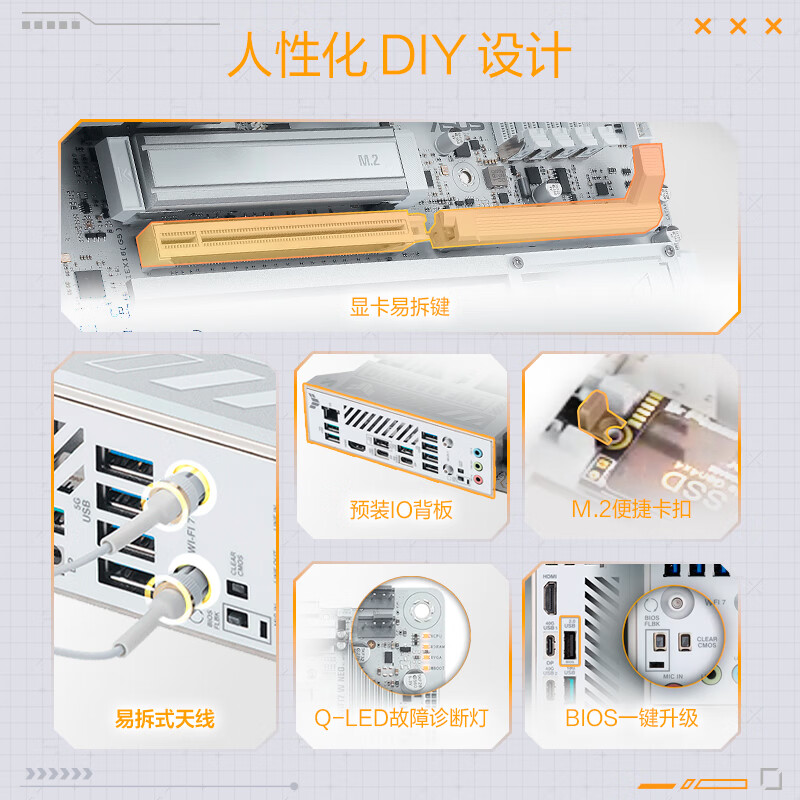 华硕 TUF GAMING X870-PRO WIFI7 W NEO 图 7