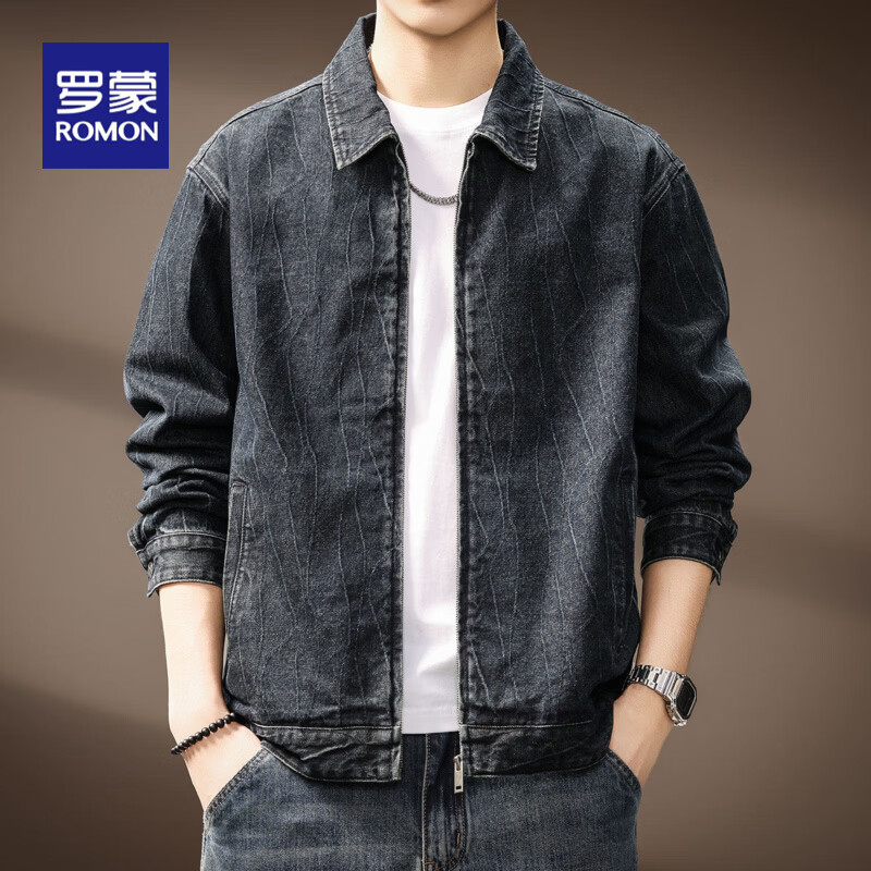 ���ɣ�ROMON���߶��Ứ��������ţ�мп���2026�����¿������ʽ����������ʿ 3183��ɫ�п� 4XL  �ʺ�200-220�� 259Ԫ