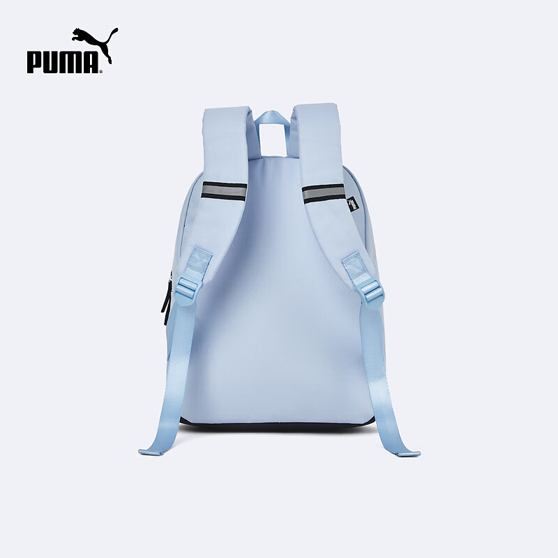 彪马（PUMA）彪马童装2026春季新款儿童双肩包书包休闲大方 蓝色调00388 150cm