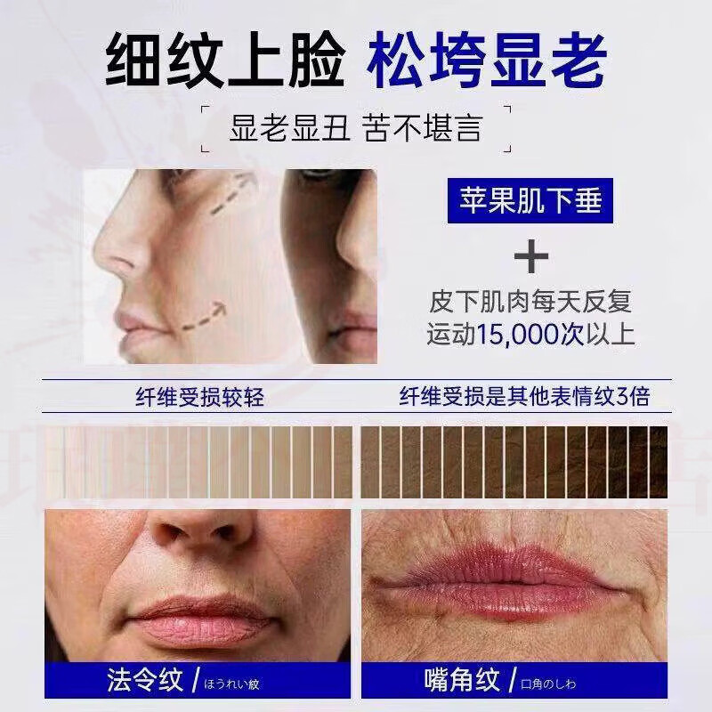 思亚希aekk蛋白膜胶原蛋白修复细腻毛孔淡化纹路法令纹重组凝胶官方正品 3盒周期装 官方自售