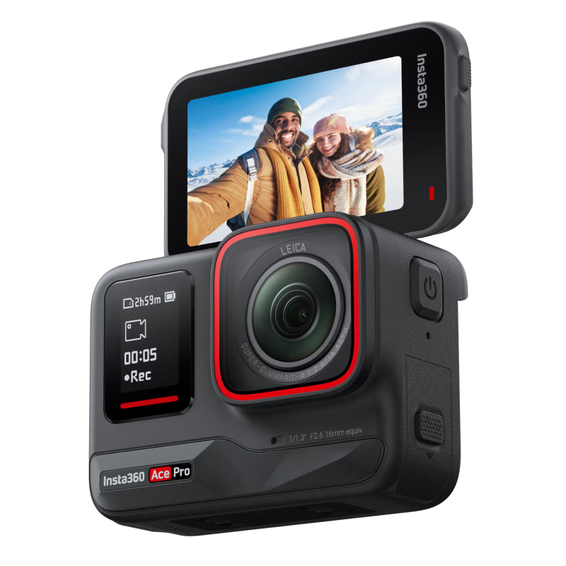 影石Insta360Ace Pro 运动相机 徕卡色彩 防抖骑行Vlog 运动摄像机摩托车骑行户外旅游潜水相机