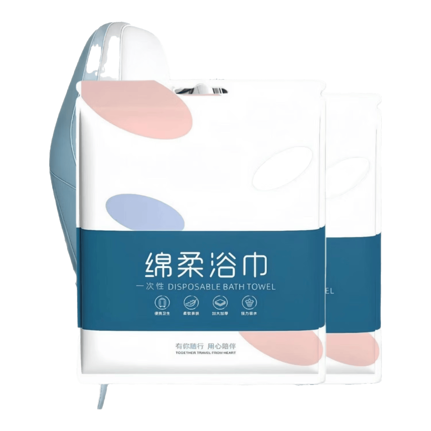 自驾野营一次性浴巾旅行单独包装洗脸巾压缩毛巾加厚加大旅游用品 浴巾【常规款】 3包