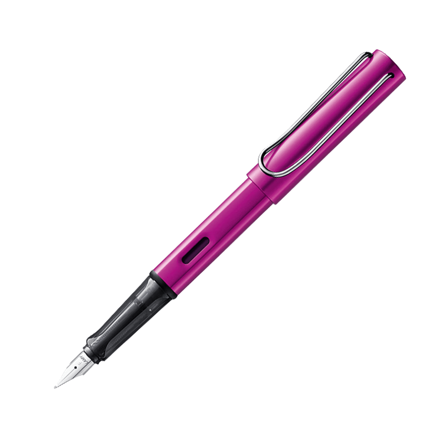 LAMY【毕业礼物】凌美恒星Al-star系列钢笔墨水笔（进口环保灰盒-无吸墨器） 限量缪斯粉F尖