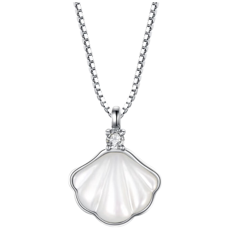 礼意久久施华洛世奇锆999纯银项链女款女士生日礼物送女生纪念日女友老婆