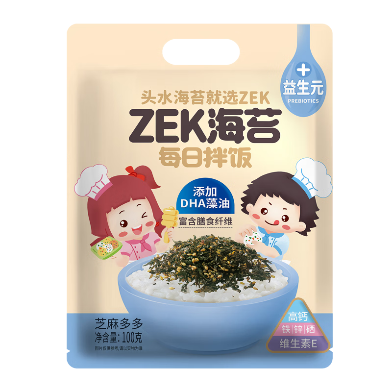 Zek ÿ�հ跹��̦ ������ʳ 100g ֥���� 100g*1�� 11.5Ԫ