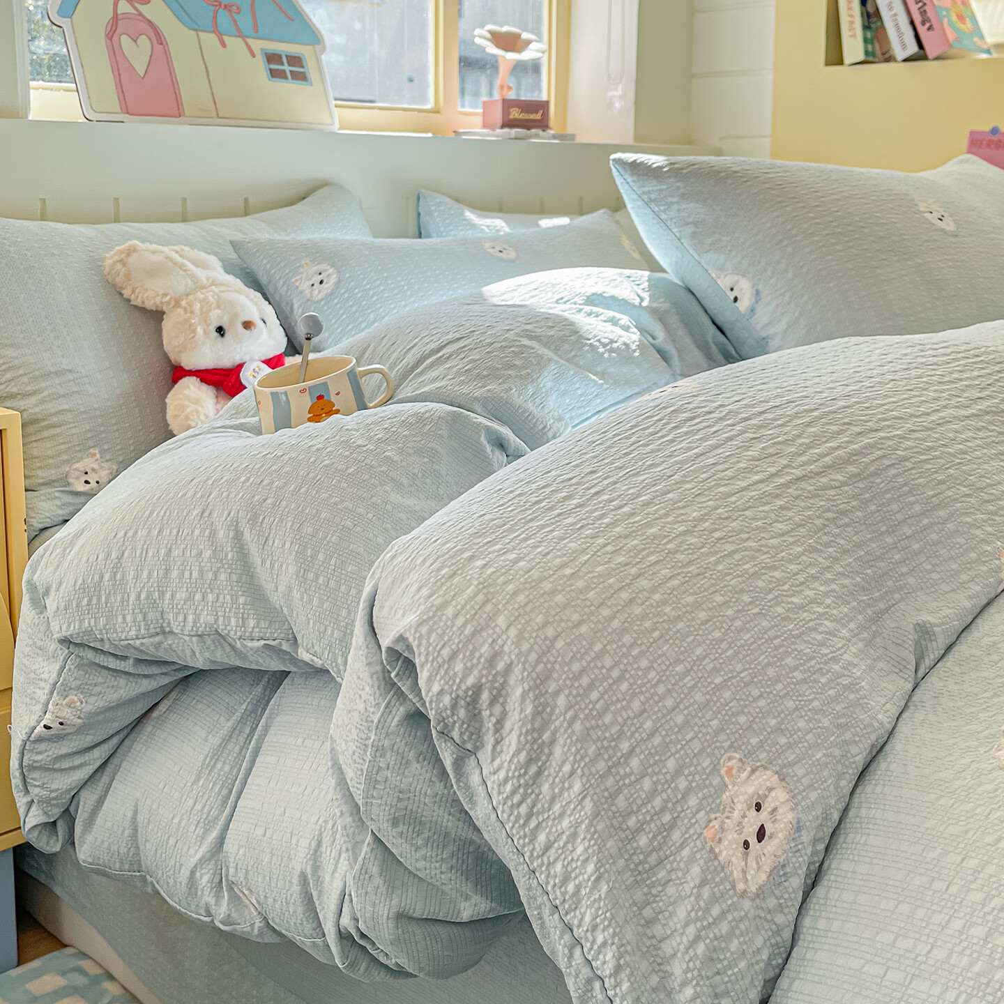 A����֯��˫��ɴ�ļ���С���³�����ܽɴ����ɴ������Ʒ ������ 1.8�� ������ ������200*230cm�� 79Ԫ