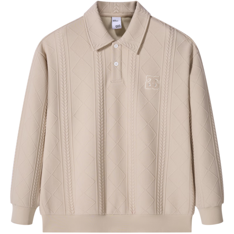 GXG��װ  ˫ɫ�������ϼ�Լ����Բ��������ʿ���� �＾��Ʒ ��ɫ L 250.6Ԫ