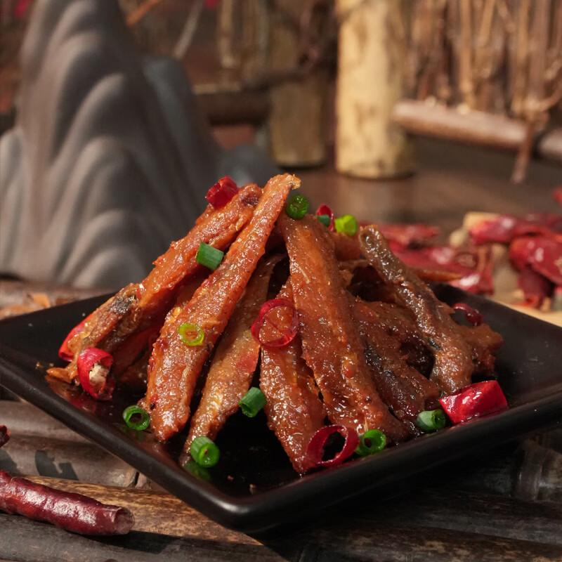 东江福劲辣香辣小鱼仔深海小鱼干香辣毛毛鱼劲辣解馋零食鱼仔年味小吃 混合小鱼仔100包