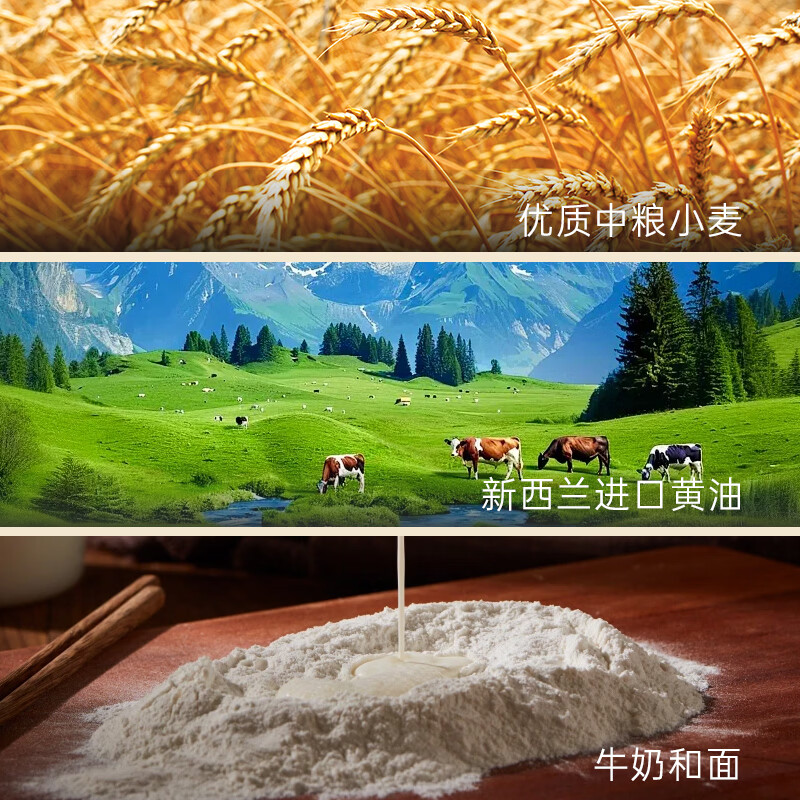 寻味密码牛奶黄油葱油饼儿童老上海葱油饼半成品早餐正品旗舰店 葱油饼2盒装共2000g(20片)