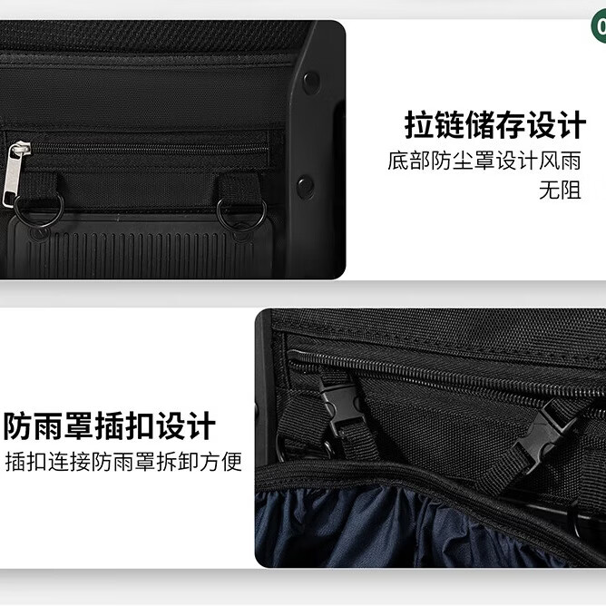 DLDELONG拉杆书包中学生大容量高中拉杆背包男女双肩包拉杆包爬楼梯行李箱 全新升级双拉杆加固护板 B款黑粉