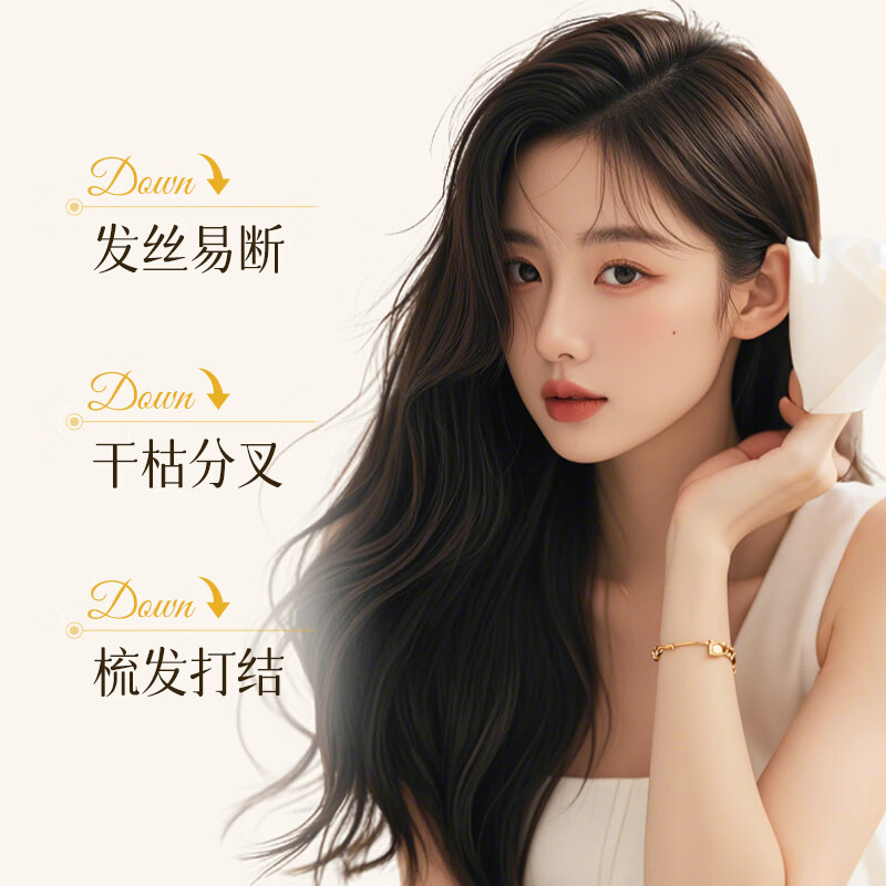 UROSE店角蛋白精华水润护发喷雾防断发防毛躁柔顺干枯女非修复烫染受损 【3瓶】防断发护发喷雾200mlx3