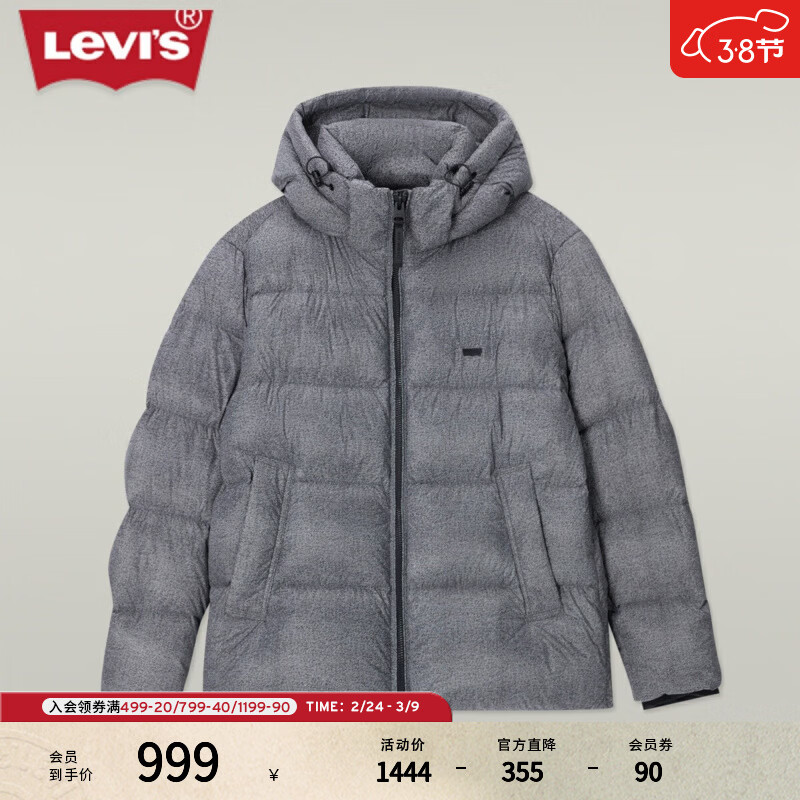 Levi's��ά˹������ʿ������ů������ʿ����ñ����ɫ���޷����� ����ɫ L 1089Ԫ