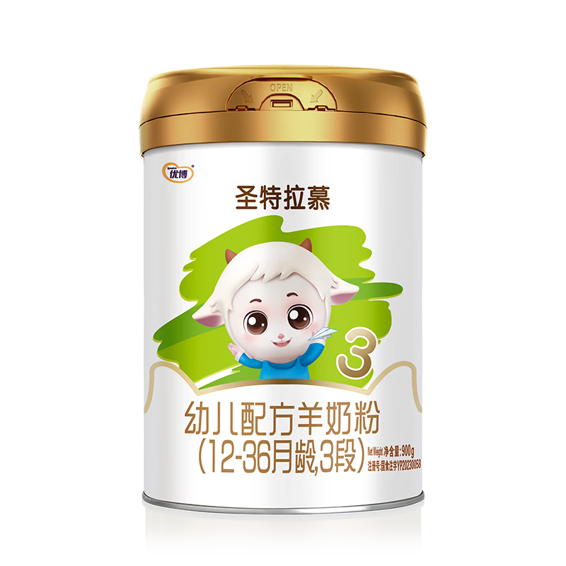 ���ڲ�����ʥ����ĽʥԪ�Ų� Ӥ�׶��䷽���̷� 3��(12-36��������) 900g*1�� 297.35Ԫ