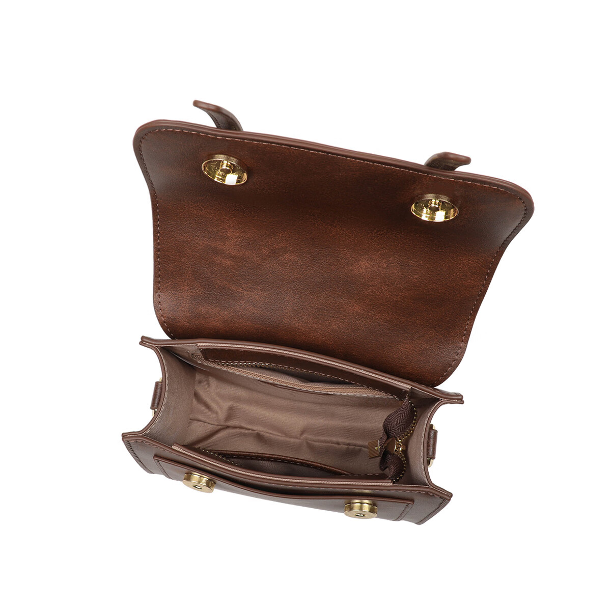 纪诗哲（GIEVSZHE）品牌轻奢侈包包女款2026女士手提剑桥包送老婆女友女神节生日礼物 棕色 品牌礼盒装