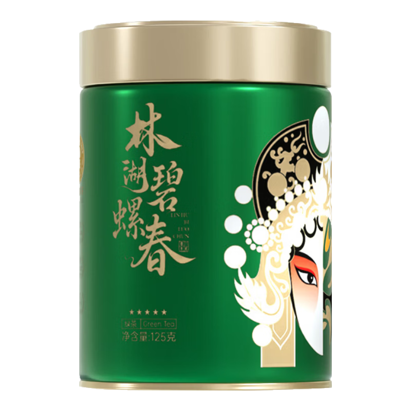 川红2026新茶特级绿茶碧螺春 四川特产高山云雾绿茶叶春茶自饮送礼 特级新茶碧螺春 125g*1罐