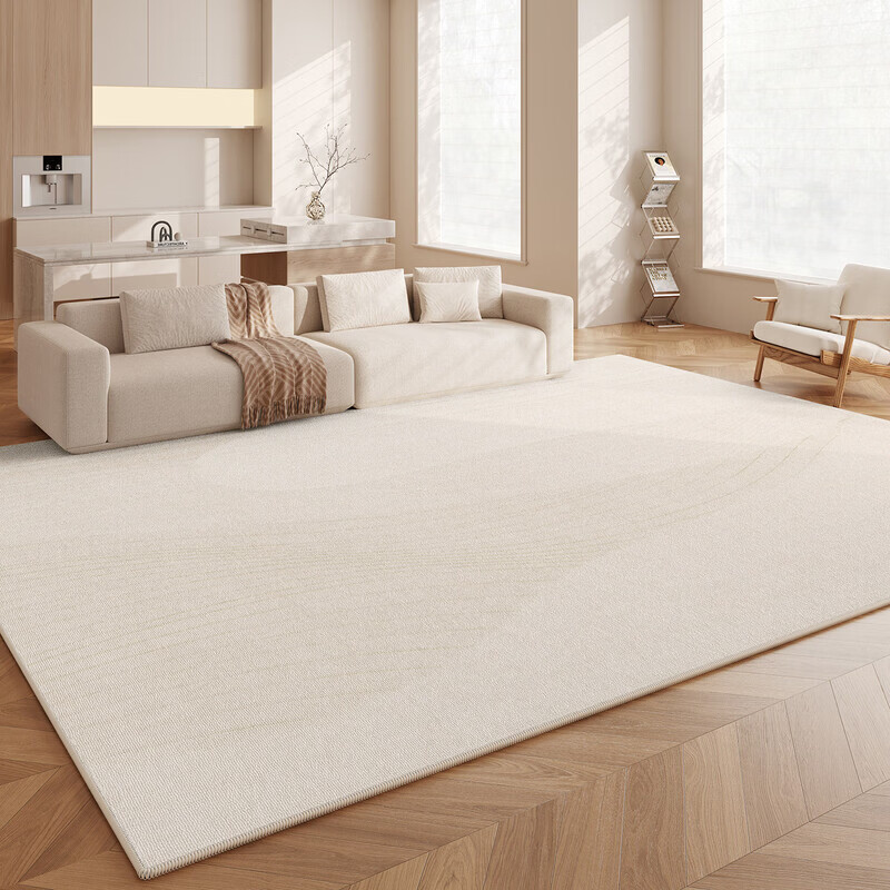 像素地毯客厅2026新款奶油风沙发地垫免洗可擦卧室轻奢高级大面积防水 晚枫-24732 定制咨询客服【不退不换】