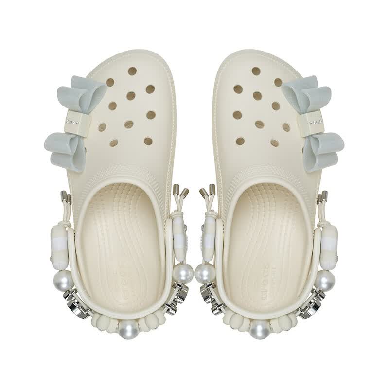 卡骆驰（CROCS）经典炫魅云朵洞洞鞋时尚百搭女鞋花园鞋沙滩鞋|213634 极白色-2MD 36 /37(230mm)
