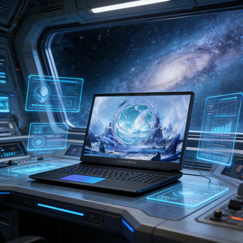 外星人（Alienware）18/16 AREA-51/4K/RTX5090/5080显卡笔记本电脑 高性能轻薄游戏本 18寸 U9/5090/64G/2T 300Hz【特价微瑕】 2560×1600 畅玩黑暗悟空