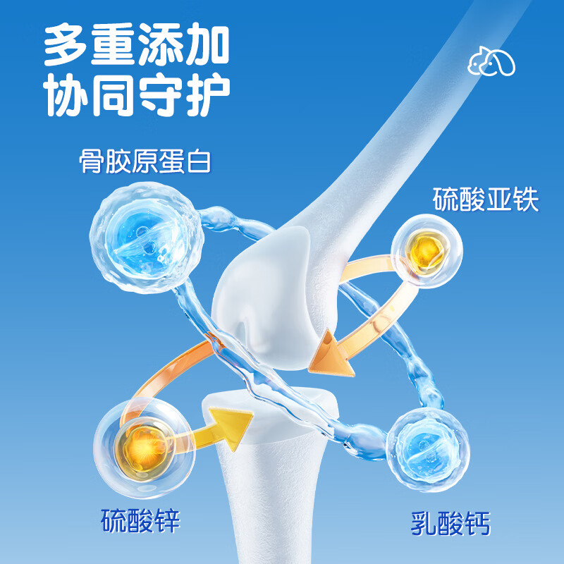 狗狗宠物鲨鱼软骨素片 宠物营养补充剂猫咪狗狗通用鲨鱼软骨素片 200片 60g*1瓶 每片0.3克