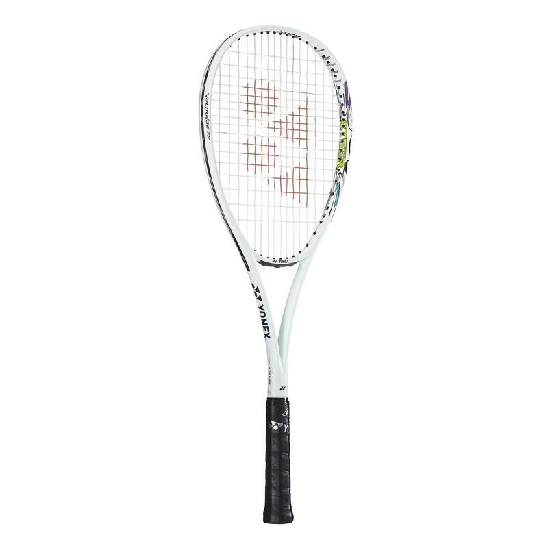 尤尼克斯（YONEX）网球拍  Voltage 7V 进攻网球拍 白彩全碳素轻量比赛拍 Citrus Green 0号柄