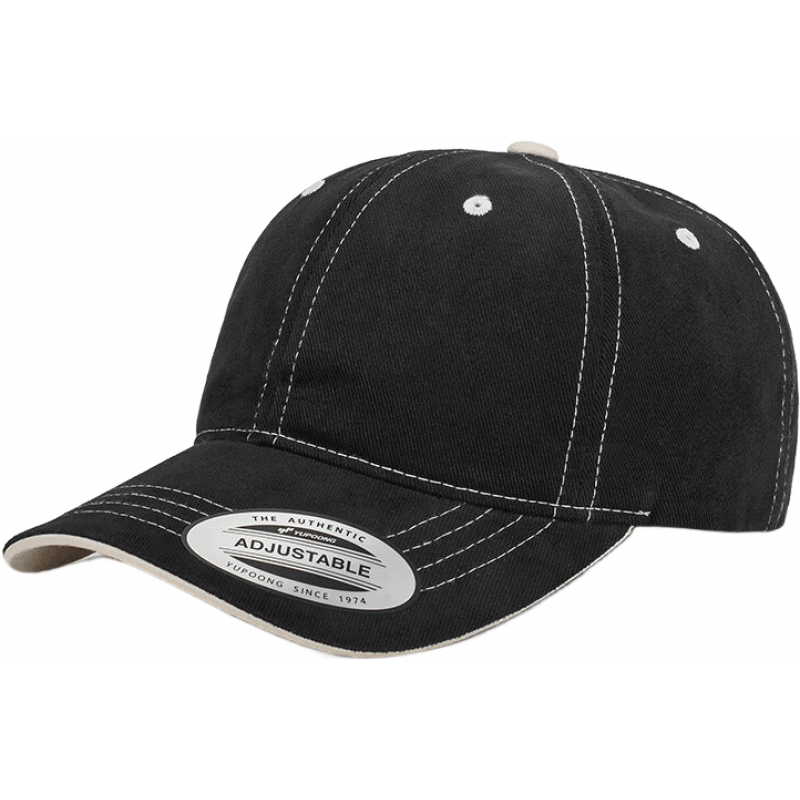 FLEXFITFLEXFI韓版軟頂棒球帽百搭休閑防曬遮陽帽子情侶百搭鴨舌帽 黑色_石頭色 M 可調(diào)節(jié)54-60c)