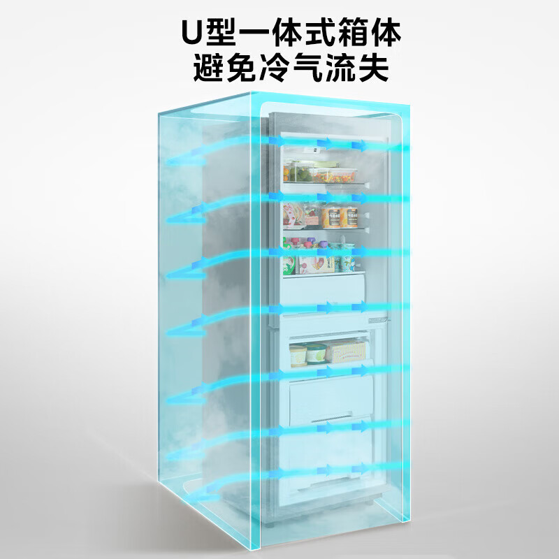华凌冰箱美的出品180L双开门两门冰箱家用小户型新国标节能低音租房宿舍小冰箱HR-189/185【26年新款】 180L丨升级新国标丨两天仅约1度电