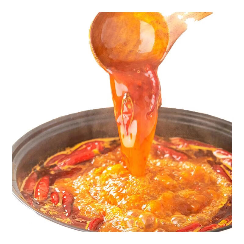 齐齐 始于 1993重庆特产正宗齐齐牛油手工火锅底料400g麻辣商用串串香麻辣烫调料 手工麻辣400g